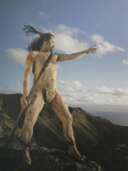 Beautiful Island Warrior Easter Island, Rapa Nui, Hanga Roa, Vanuatu, Isla de Pascua, Chile, South America