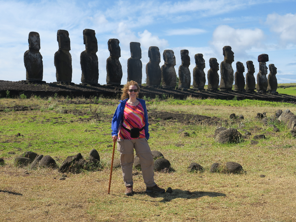 Ahu Tongariki, Easter Island, Isla de Pascua, Chile, South America