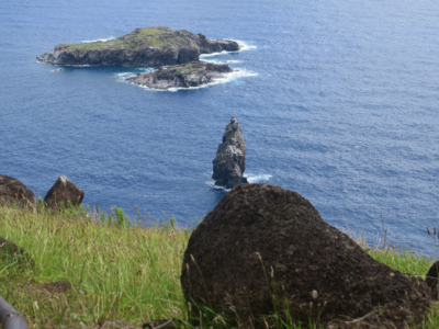 Islet of Moto Nui Easter Island, Rapa Nui, Hanga Roa, Isla de Pascua, Chile, South America