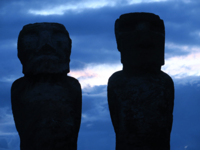 Moai Spiritual Presence Easter Island, Rapa Nui, Hanga Roa, Vanuatu, Isla de Pascua, Chile, South America