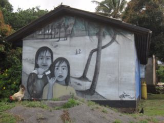 Art, Paintings, Home, Easter Island, Rapa Nui, Hanga Roa, Isla de Pascua, Chile, South America