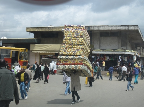 Addis Ababa, Ethiopia, Africa, Mattress