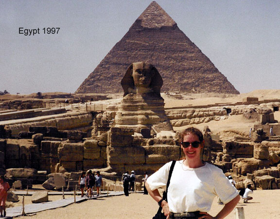 Egypt's Great Pyramids of Giza Sphinx