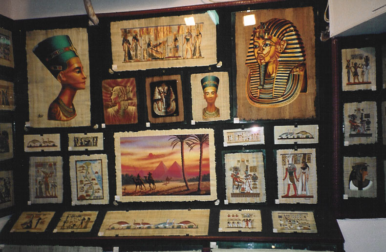 Egypt, Africa, Papyrus Paper Art